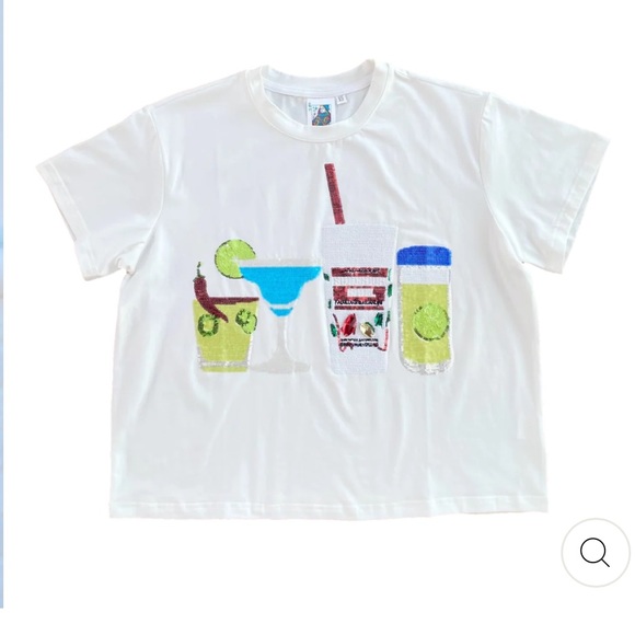 Queen of Sparkles Margarita Top - Picture 3 of 6